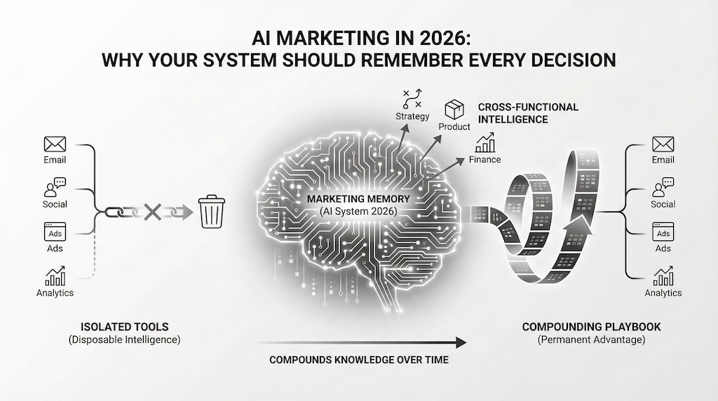AI Marketing in 2026: Why Your System Should Remember Every Decision You Make